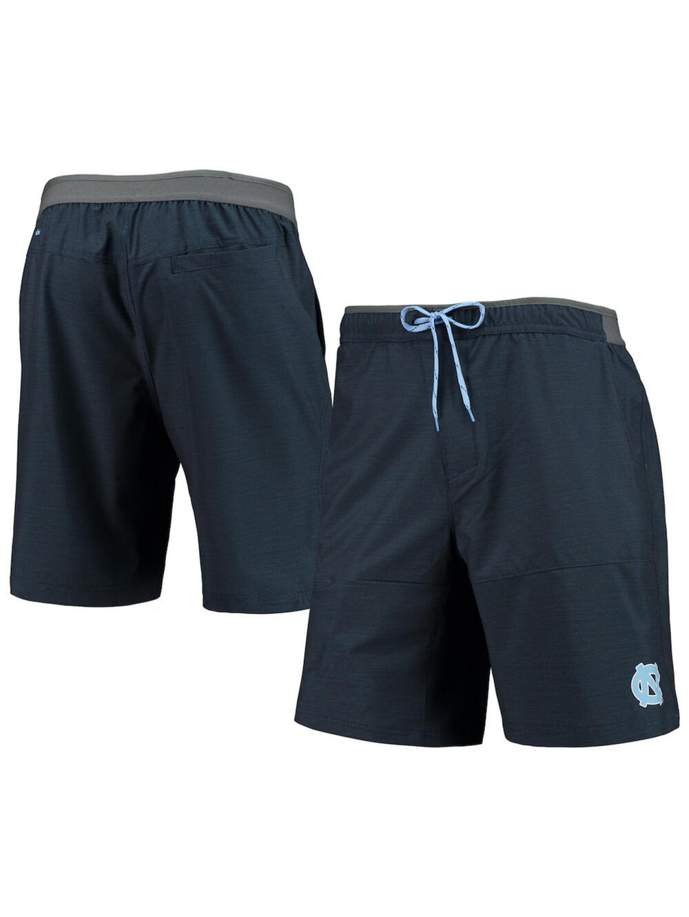 North Carolina Tar Heels Columbia Twisted Creek Omni-Shield 9" Shorts XXL UNC 9"